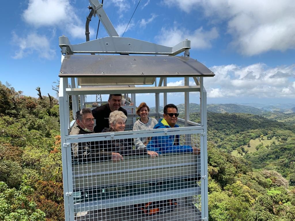 Teleferico en Monteverde